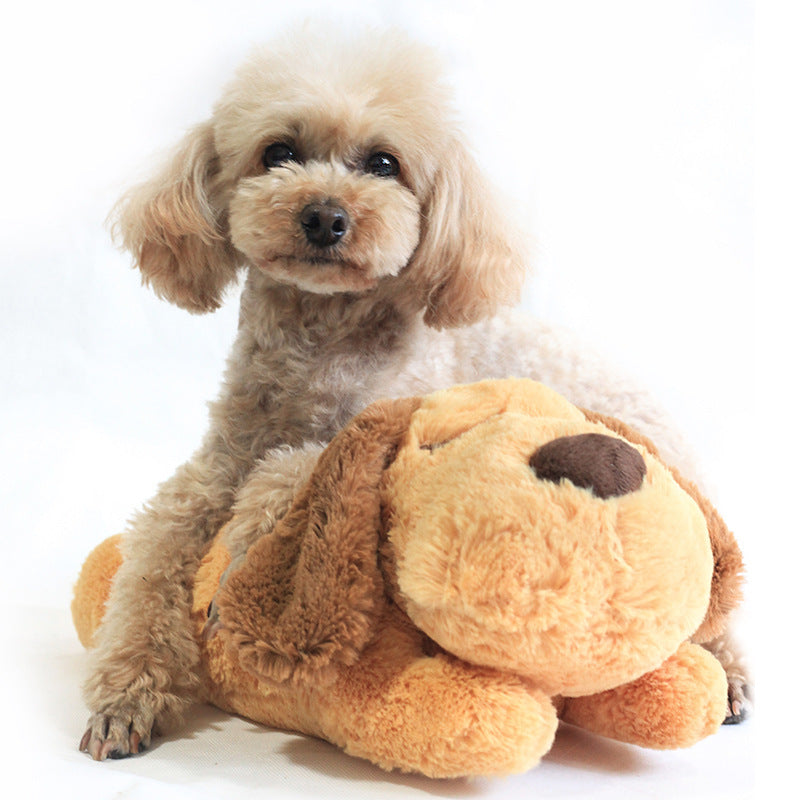 Heartbeat Plush Dog Toy