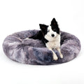 Donut Dog Bed Anti-Slip Round Fluffy Washable Pet Bed