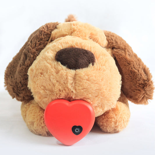 Heartbeat Plush Dog Toy
